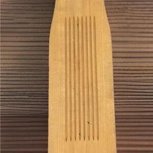 VTG Normark Wooden Fish Filet Cleaning Board with Metal Tail Clamp